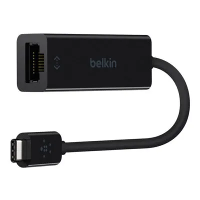 Мережевий адаптер USB-C-RJ-45 Gigabit Ethernet (F2CU040btBLK)