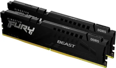 Модуль пам`яті DDR5 2x8GB/5200 Kingston Fury Beast Black (KF552C36BBEK2-16)