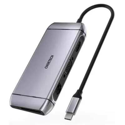 USB-хаб Choetech HUB-M15 USB Type-C 9-в-1