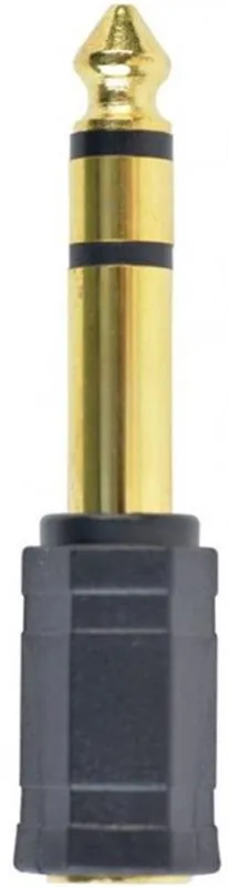 Адаптер Cablexpert 6.35 мм - 3.5 мм (M/F), чорний (A-6.35M-3.5F)