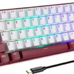 Клавіатура бездротова Motospeed BK67 Longhua Blue Red (mtbk67rmb)