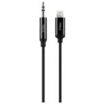 Кабель Ttec 3.5 мм - Lightning (M/M), 1 м, Black (2DK42S)
