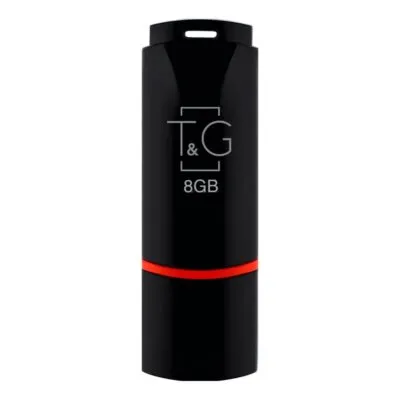 Флеш-накопичувач USB 8GB T&G 011 Classic Series Black (TG011-8GBBK)