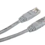 Патч-корд UTP Cablexpert (PP12-50M) літий, 50u "штекер із засувкою", 50 м, сірий