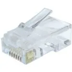 Конектор RJ 45 Cablexpert (LC-8P8C-002/10) 8P8C, Cat.6, із позолоченими контактами (10 шт/уп)
