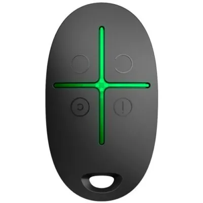Брелок з тривожною кнопкою Ajax SpaceControl (black) 6108.04.BL1