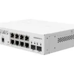Комутатор MikroTik CSS610-8G-2S+IN