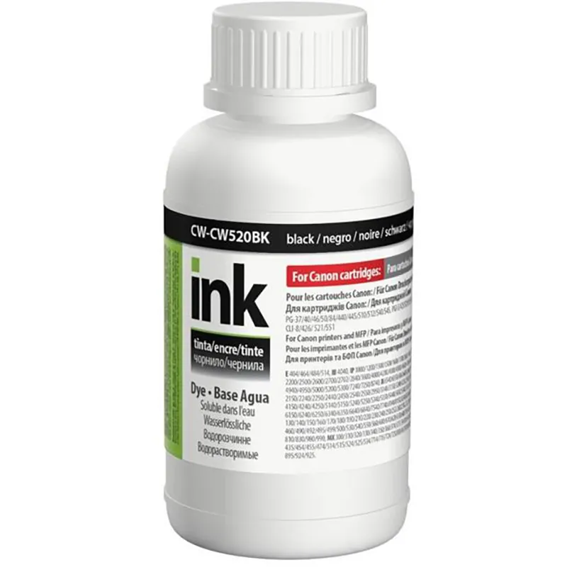 Чорнило CW Canon PG-510/PGI520 (Black) (CW-CW520BK02) 200мл