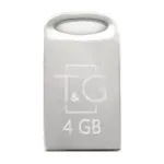 Флеш-накопичувач USB 4GB T&G 105 Metal Series Silver (TG105-4G)