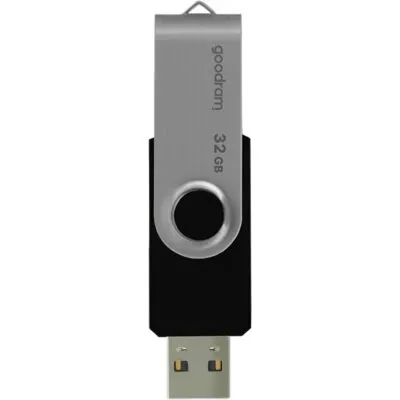 Флеш-накопичувач USB2.0 32GB Goodram UTS2 (Twister) Black (UTS2-0320K0R11)