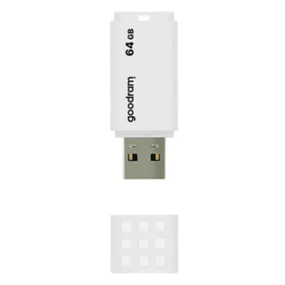 Флеш-накопичувач USB2.0 64GB Goodram UME2 White (UME2-0640W0R11)