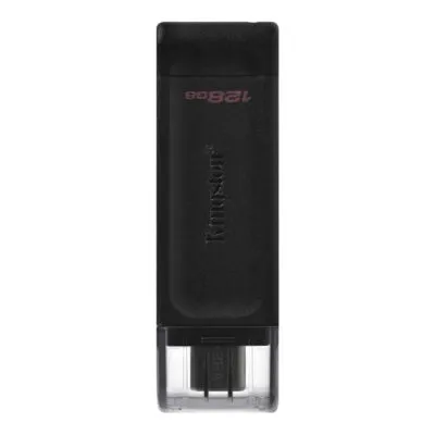 Флеш-накопичувач USB3.2 128GB Type-C Kingston DataTraveler 70 Black (DT70/128GB)