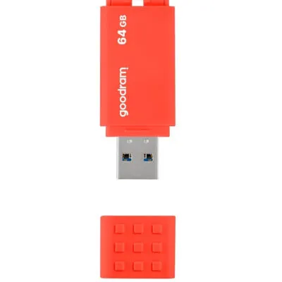 Флеш-накопичувач USB3.2 64GB Goodram UME3 Orange (UME3-0640O0R11)
