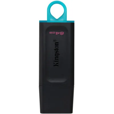 Флеш-накопичувач USB3.2 64GB Kingston DataTraveler Exodia Black/Teal (DTX/64GB)