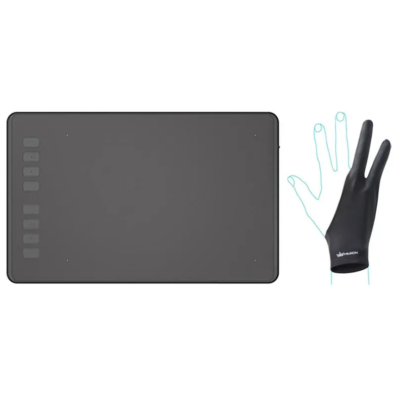 Планшет Huion Inspiroy H950P + рукавичка