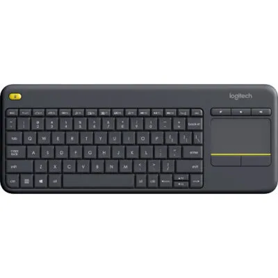Клавіатура бездротова Logitech K400 Plus Black (920-007145)