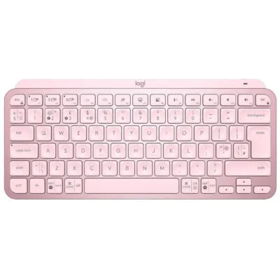 Клавіатура бездротова Logitech MX Keys Mini Wireless Illuminated UA Rose (920-010500)