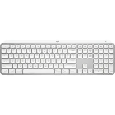 Клавiатура бездротова Logitech MX Keys S for Mac Pale Grey (920-011638)