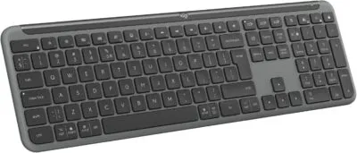 Клавiатура бездротова Logitech Signature Slim K950 US Graphite USB (920-012465)