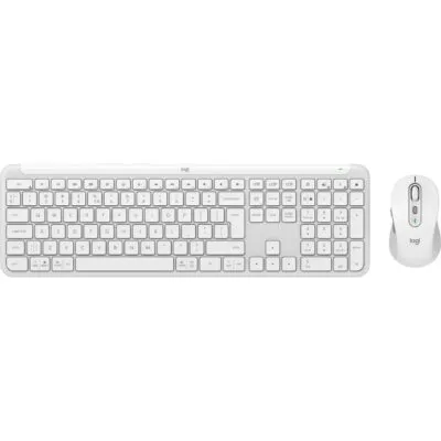 Комплект (клавіатура, миша) бездротовий Logitech Signature Slim Combo MK950 OffWhite (920-012491)