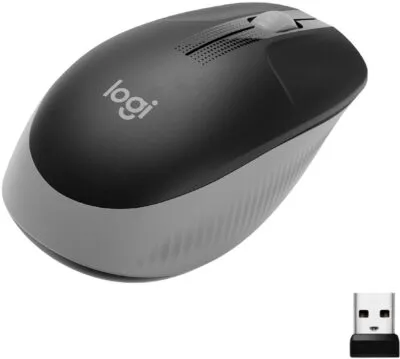 Миша бездротова Logitech M190 Wireless Mid Grey (910-005906)