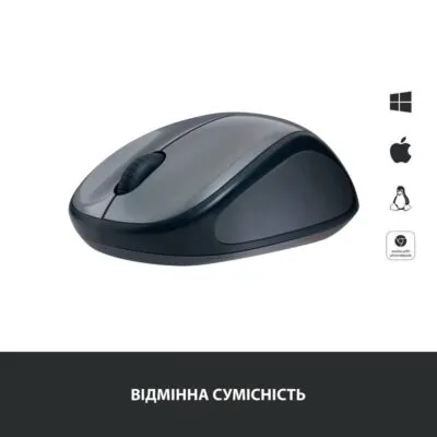 Миша бездротова Logitech M235 Grey (910-002201)