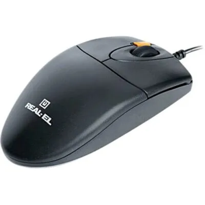 Миша REAL-EL RM-220 Black (EL123200026)
