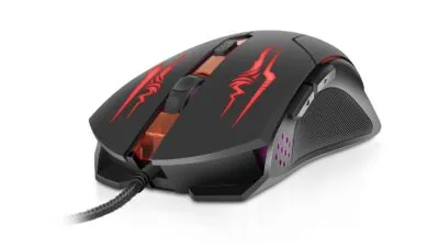 Миша REAL-EL RM-520 Gaming Black  (EL123200020)