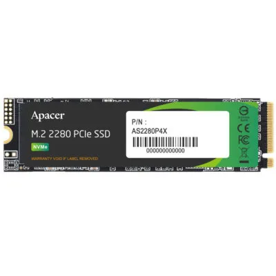 Накопичувач SSD  256GB Apacer AS2280P4X M.2 2280 PCIe 3.0 x4 3D TLC (AP256GAS2280P4X-1)