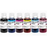 Комплект чорнил ColorWay EPSON TX650 BK/С/LC/LM/M/Y (ColorWay-EW650SET01) 6*100г